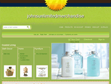 Tablet Screenshot of johnsunlimitedmerchandise.com